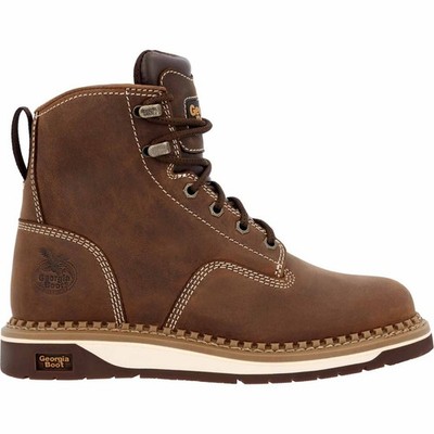 Georgia Boot AMP LT Wedge Women's Work Boot for Comfort & Durability