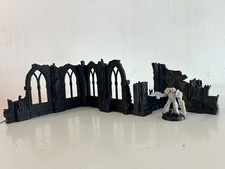 2 Piece Ruin Terrain Set Perfect For Warhammer 40k Kill Team Trench Crusade