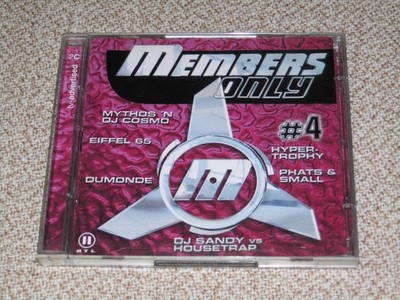 CD MEMBERS ONLY 4, 1999, 2-CD-Set, Eiffel 65, Schiller,Trance Action