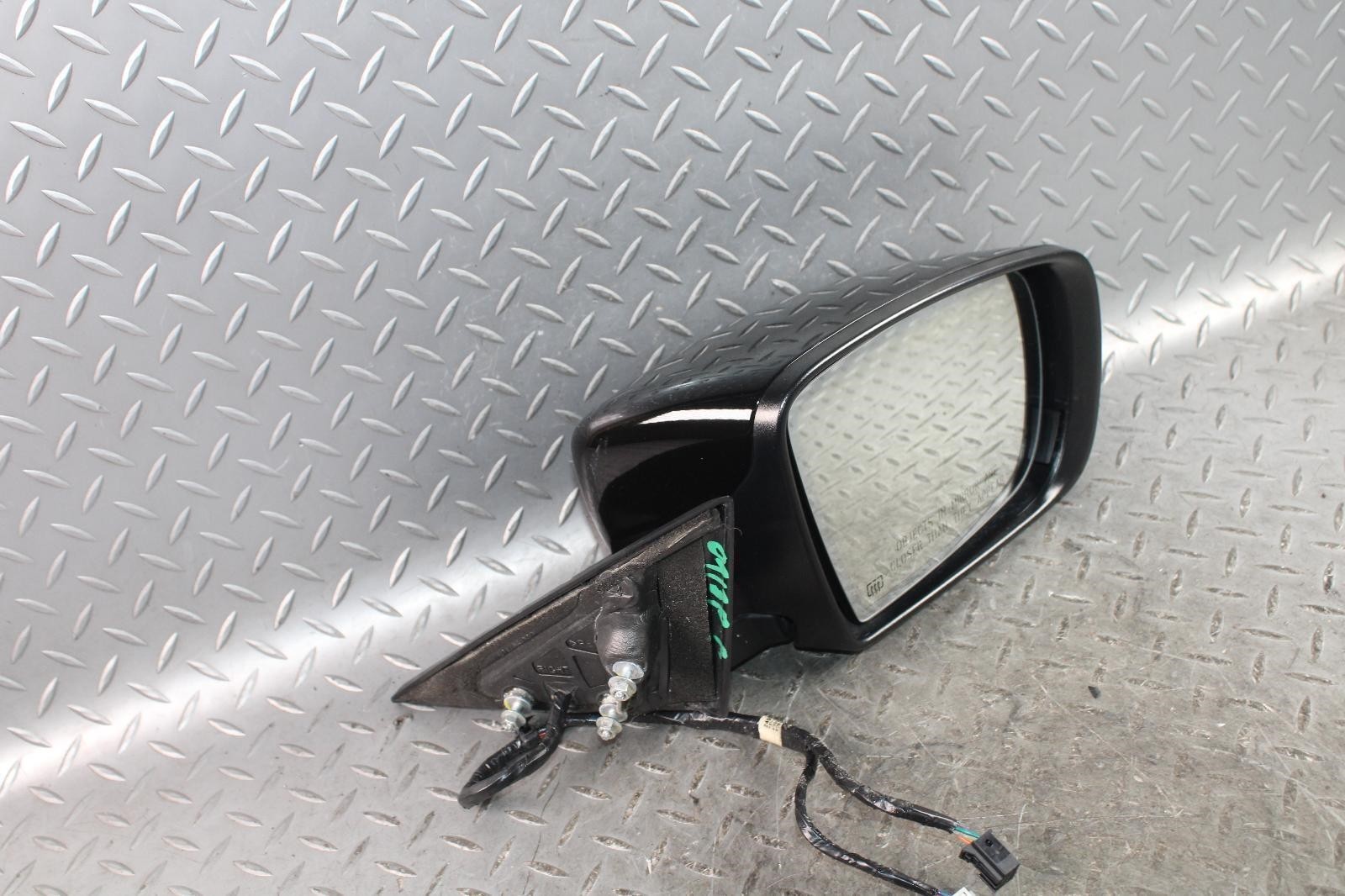 14-17 Ghibli *SCUFF* Black Passenger Right RH Power Door Mirror Heated Glass OEM