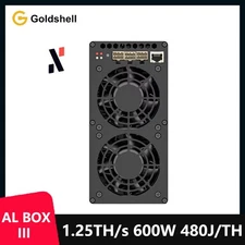 New Goldshell AL BOX III 1.25TH/S 480J/TH ALPH Mining Machine No PSU Asic Miner