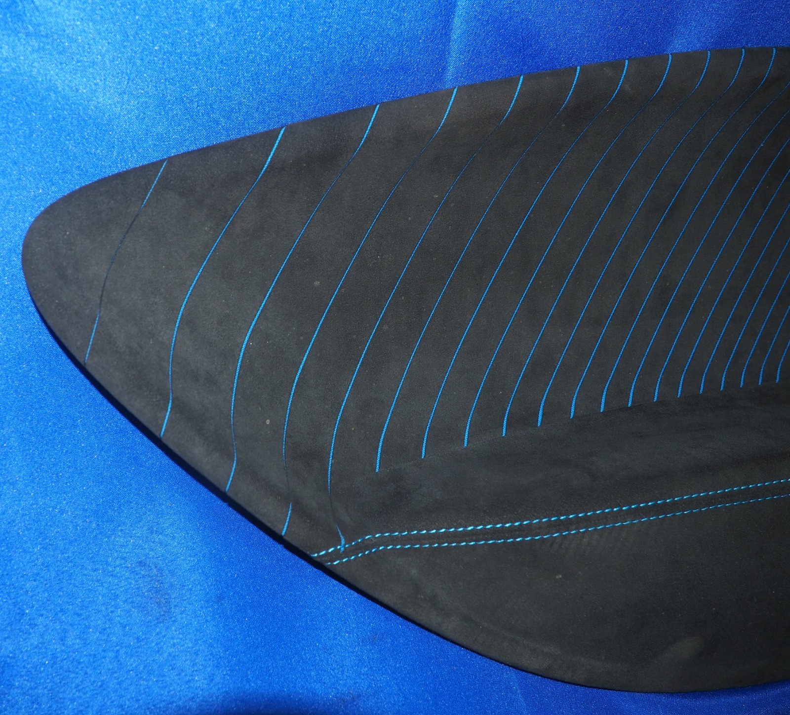 2022-2026 Maserati MC20 MCPura Left Interior Door Panel Trim Sky Blue Black OEM