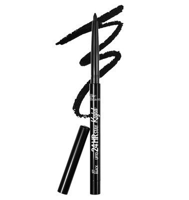 Blue Heaven 24Hr Stay Matte Pencil Kajal Black Waterproof Deep Black 0.30 Gm