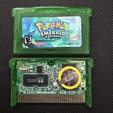 Pokemon Emerald for Nintendo Gameboy Advance Authentic New battery New Label