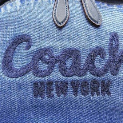 Coach CAT43 B4/IN (Indigo) Bag Backpack COACH CARGO Denim