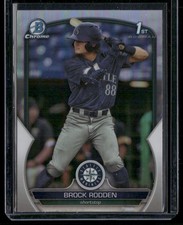 2023 Bowman Draft #BDC-171 Brock Rodden Chrome Refractor