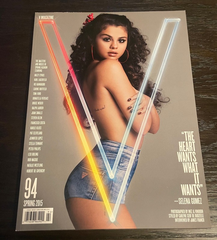V Magazine -  Number 94 Spring 2015 - Selena Gomez Cover