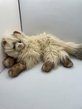 Russ Yomiko Furry Long Haired Himalayan Cat Large 24" Plush 7978 Shaggy Hairy
