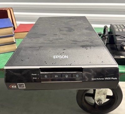 Epson Perfection V600 Photo Color Scanner Film Documents Not Tested