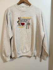 Vintage Cheek-o Sportswear Sweatshirt XL Grandmas Do It All Granny USA Made 90s