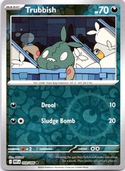 Trubbish 059/086 White Flare Reverse Holo