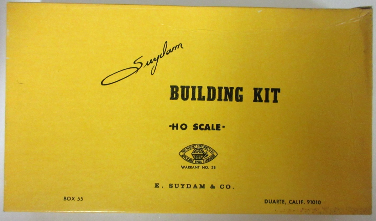 Petite Usine Suydam 81 Pour Train HO 1/87 – État Correct, Boîte Usée