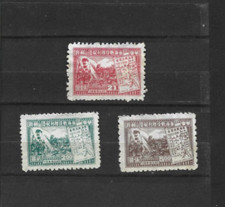LOT DE 3 TIMBRES NON OBLITERES    / CHINE /  1949 / ARMEE / 