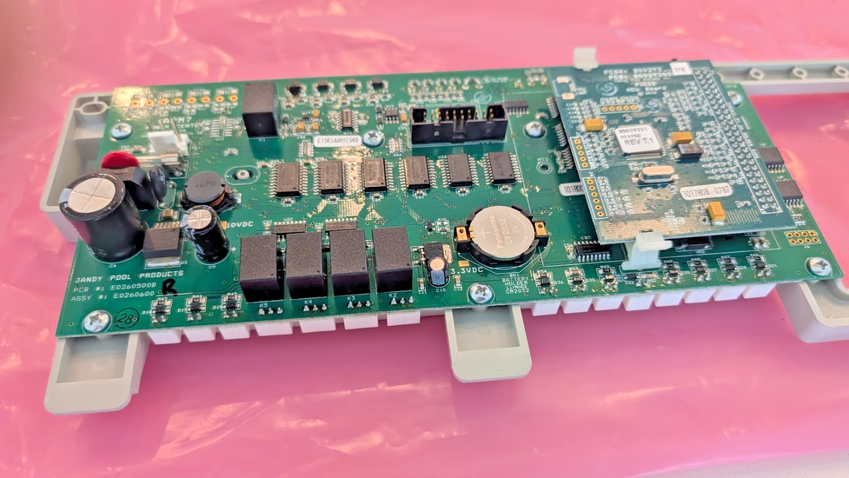 Jandy AquaLink RS CPU Board E0260500 E0260600 + Indoor Panel RS6