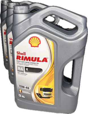 Shell Rimula Diesel Engine Oil R4 X -15 W-40 CI-4/CH4 3/4L   550045436