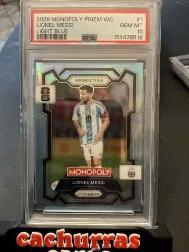 World Cup Lionel Messi 2026 Panini Prizm World Cup Lionel Messi Blue