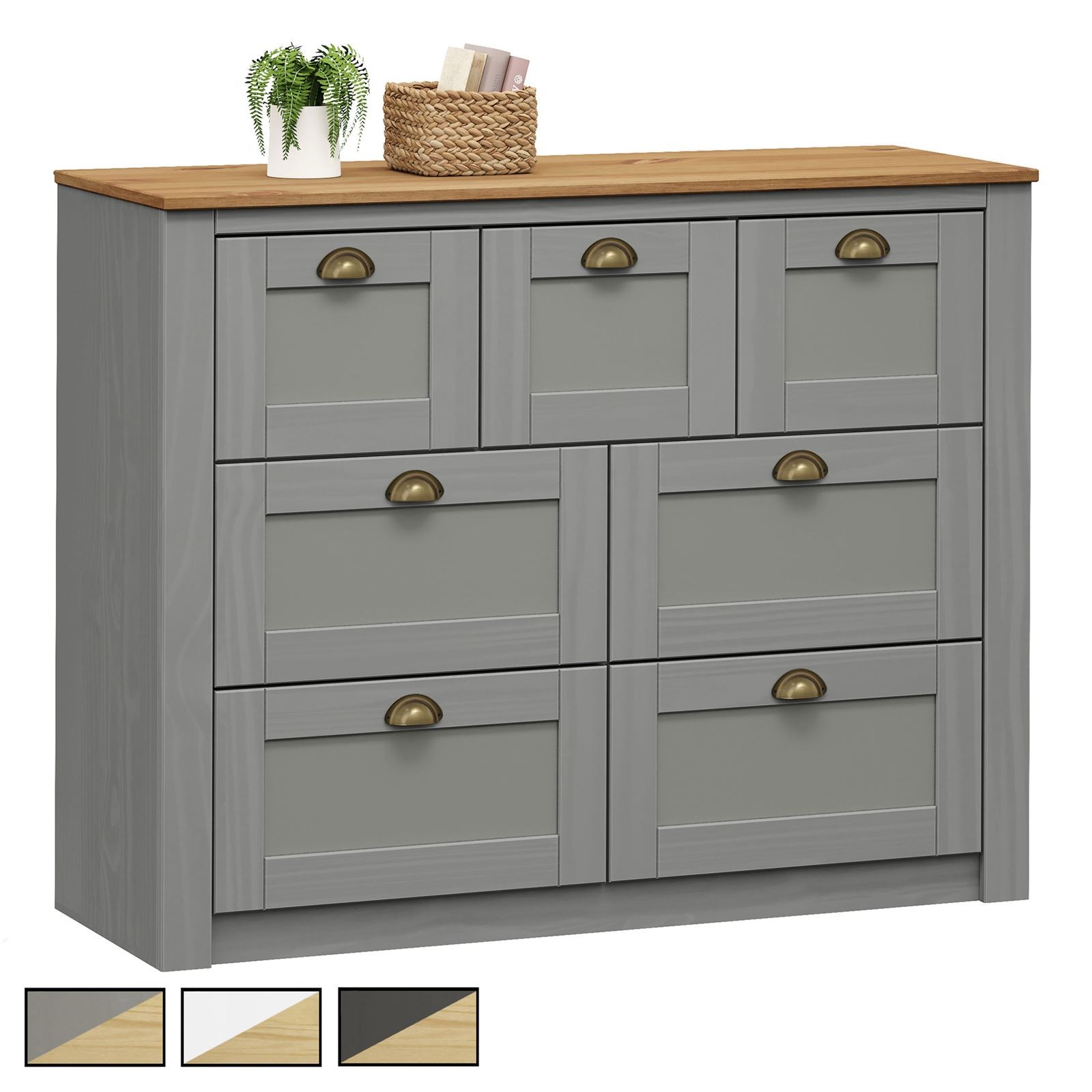 Commode buffet en pin massif pour créer une ambiance chaleureuse chez vous