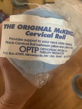 The Original McKenzie Cervical Roll, Support Pillow to Relieve Neck and Back
