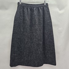 Unbranded Junior Size 7/8 Black A-line Skirt