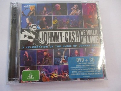 VERSCHIEDENE KÜNSTLER - WE WALK THE LINE (JOHNNY CASH TRIBUTE) - CD+DVD VERSIEGELT 2012