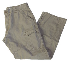 Wrangler Men's Relaxed Fit Straight Cargo Pants - Beige 36 x 32