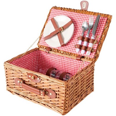 BOLTZE Home Collection Picknickkorb Darcel   11-teilig Picknickkörbe unisex NEU
