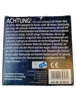 KOSMOS Experimentierkasten Kristalle Blau ab 10 Jahre