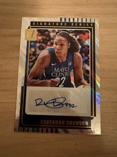 2025 Panini Donruss WNBA Signature Series Rebekkah Brunson Autograph #SS-RB