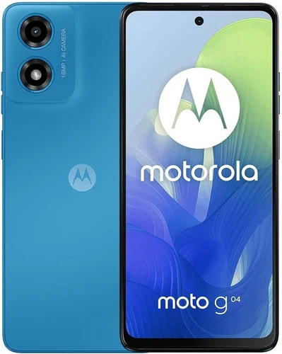 Motorola Moto G04 64GB/4GB 6.56" International Unlocked Smartphone Blue OPEN BOX - Picture 1 of 4
