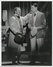 2000 Press Photo Frank Root & John Scherer in "George M!" Play - srp35629