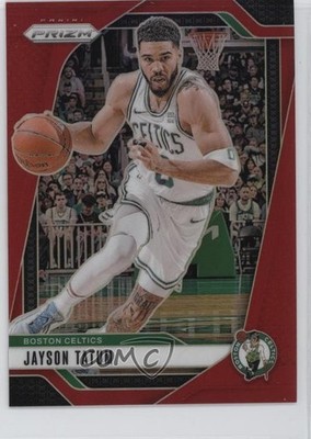 2024-25 Panini Prizm Red Prizm 21/299 Jayson Tatum #103 1a1r