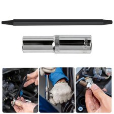 Broken Spark Plug Removal Tool Reverse Thread 10mm Hex Extractor For Car Engines Broken Spark Plug Removal Tool Reverse Thread 10mm Hex Extractor For Car Engines