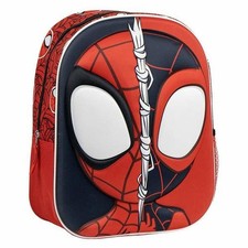 Zaino Scuola Spider-Man Rosso 25,0 x 31,0 x 10,0 cm