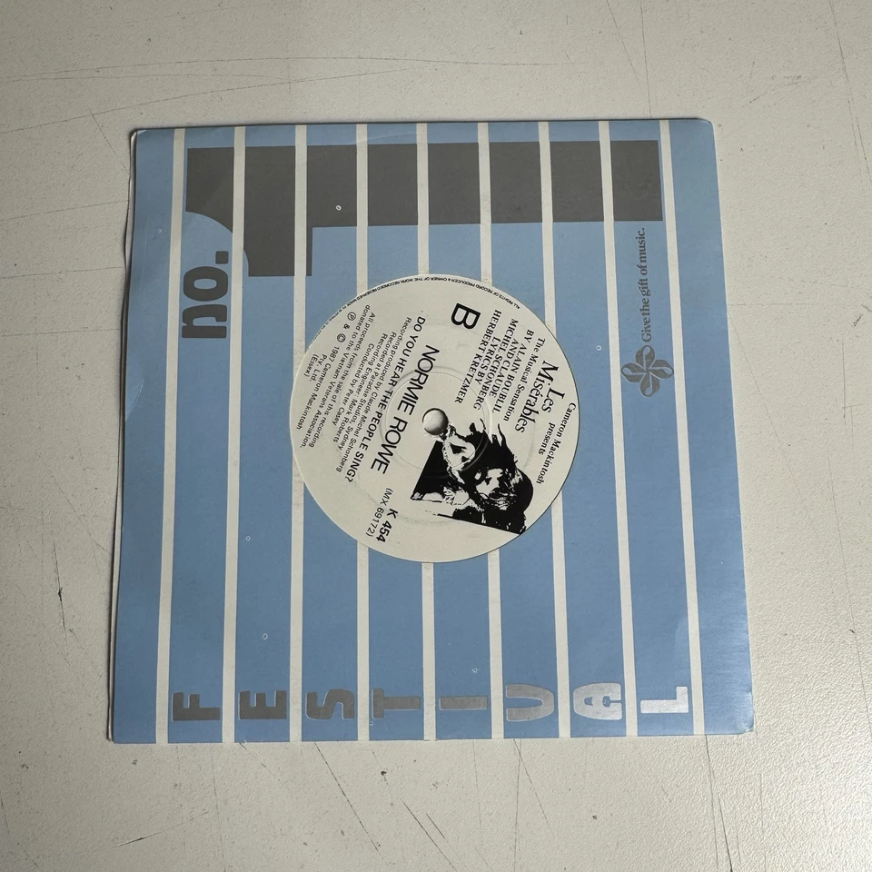 Normie Rowe Bring Him Home Vinyl Single 7" 45RPM Cameron Mackintosh K454 - Image 2 of 4