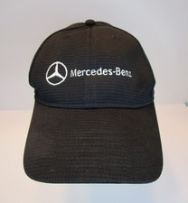 Mercedes-Benz USA Collection Baseball Cap Black Logo Adjustable Strapback Hat