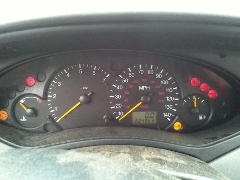 Heat A/C Climate Temperature Controls 2002 2003 2004 02-04 FORD FOCUS Tested - Image 4 of 4