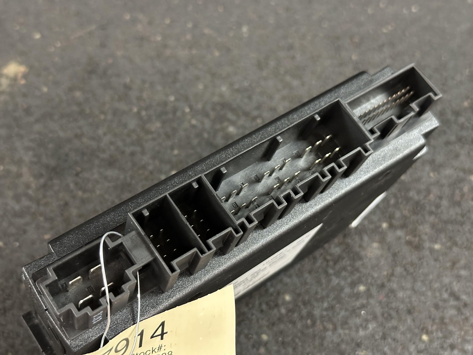 03-12 BENTLEY CONTINENTAL ONBOARD SUPPLY CONTROL MODULE ID 3D0937049G