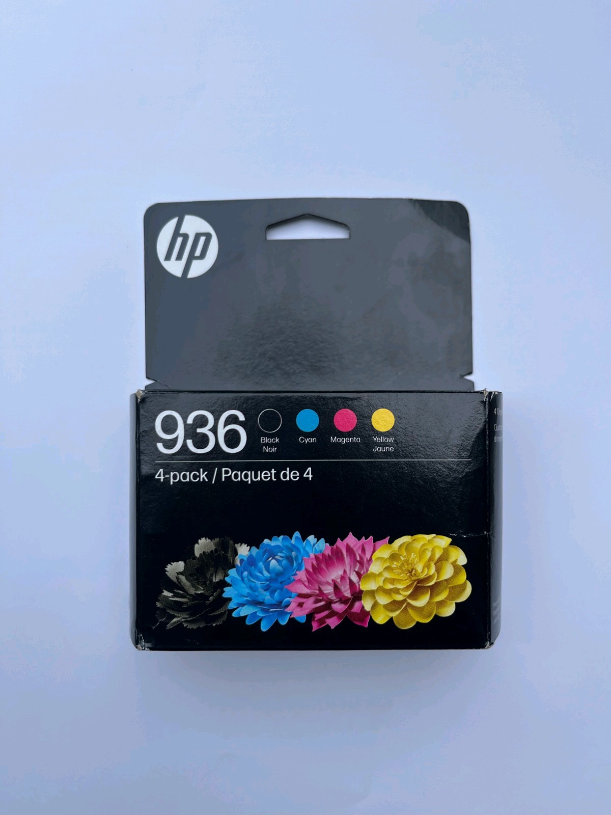 HP 936 Ink Cartridge 4-Pack Black Cyan Magenta Yellow New Exp 11/2026-image