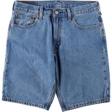 Used Levi's 405 denim shorts men's size W35 approx. 