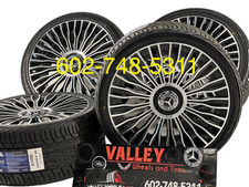 20 Rimstires Oem Mercedes 245-275 5x112mm Machined Black Ul Via 20 Rimstires Oem Mercedes 245-275 5x112mm Machined Black Ul Via