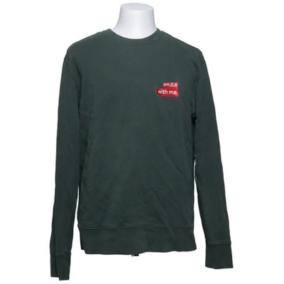 J.Lindeberg, Sweatshirt, Größe: L, Hurl C-Neck Ring Loop Sweat, Grün #afR