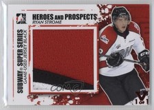 2011-12 ITG Heroes and Prospects Black Jersey Vault Ruby 1/1 Ryan Strome 0s5