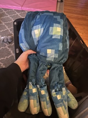 Glow Squid Minecraft Plush 19'' Stuffed Animal Soft Toy Pillow Glow in the Dark