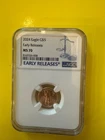 2024 1/10 Oz Gold Eagle $5 NGC MS70 Perfect Grade .999 Fine Gold Early Releases