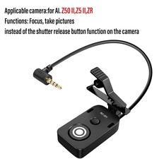 30/150/500cm RC301-DC3 Camera Shutter Release Cable for Nikon Z50 II Z5 II ZR