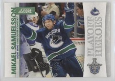 2010-11 Score Playoff Heroes Mikael Samuelsson #13 2u3