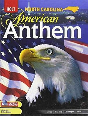 Holt American Anthem: Student - Hardcover, by HOLT RINEHART AND - Acceptable n