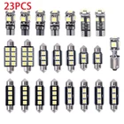 23X Canbus LED Car Interior Inside Light Dome Trunk Map License Plate Lamp Bulb