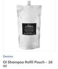 OI SHAMPOO REFILL POUCH 16 Oz  Equals 2 Regular 9.46 Oz Bottles. Savings $17.00