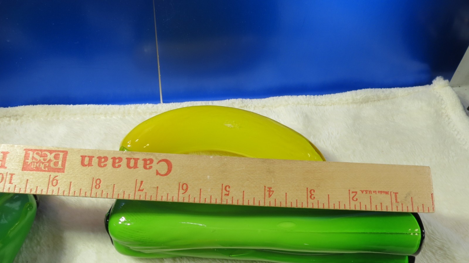 Vintage lot 7 Art Glass Fruit & Vegetables Murano Style Glass EXCELLENT